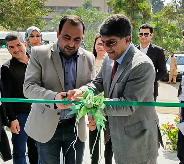 Iraqi Airways Karachi operations inauguration with Wardah