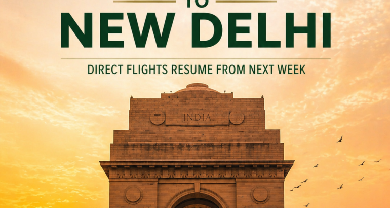 Iraqi Airways Resumes Direct Flights Between Baghdad and New Delhi