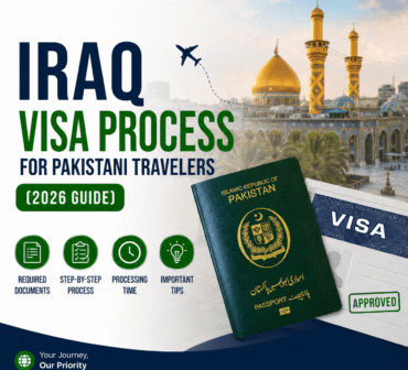 Iraq visa process for Pakistani travelers