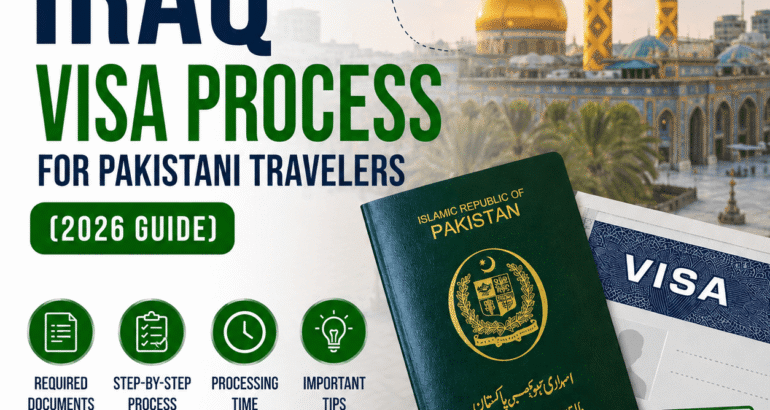 Iraq Visa Process for Pakistani Travelers (2026 Guide)