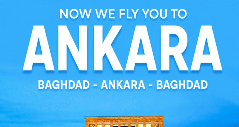 Iraqi Airways Announces Baghdad to Ankara Flights
