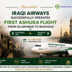 Iraqi Airways Ashura Flight Islamabad Baghdad