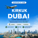 Kirkuk Dubai Direct Flights