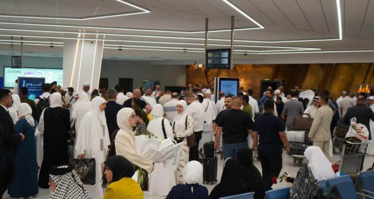 Iraqi Airways Welcomes First Returning Hajj Flight from Jeddah